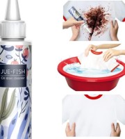 (1 pc) JUE-FISH OIL stain cleaner