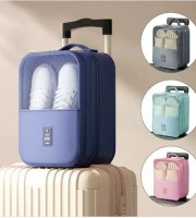 Shoe Organizer Bag  ( Navy Blue Color )